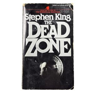 Vtg Stephen King The Dead Zone 1980 1st Signet Printing PB Horror Paperback